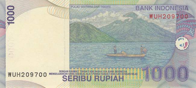 Indonesien 1000 Rupiah 2000 p141a